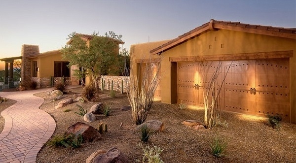 desert landscaping ideas drought tolerant garden design front yard