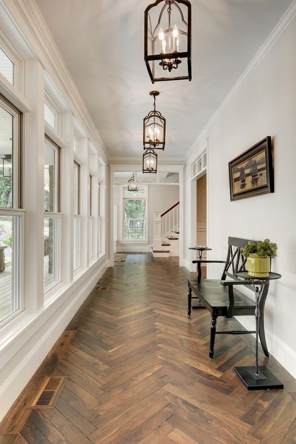 edgecomb gray wall color entry hall wood floor