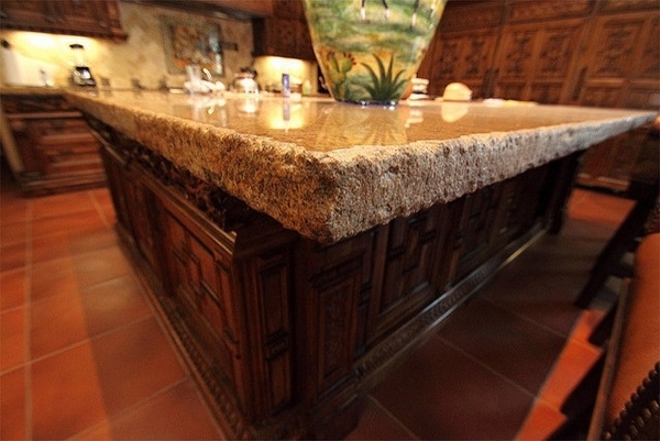 granite edges chiseled edge kitchen island countertops 