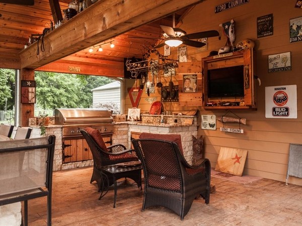 patio tv cabinet outdoor living room