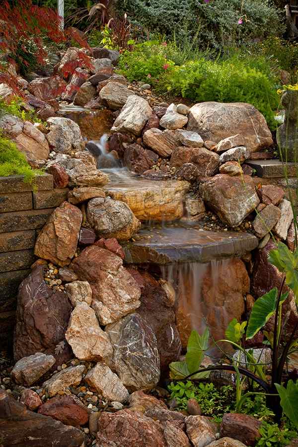 Pondless Waterfall Design Ideas Unique Garden Water Features - Easy Diy Pondless Water Feature