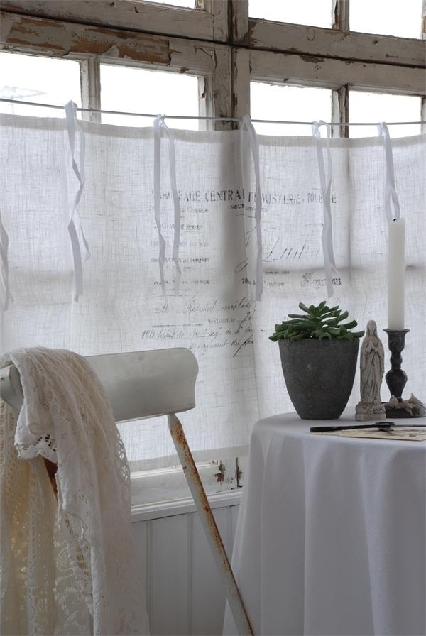 primitive curtains ideas DIY kitchen decor