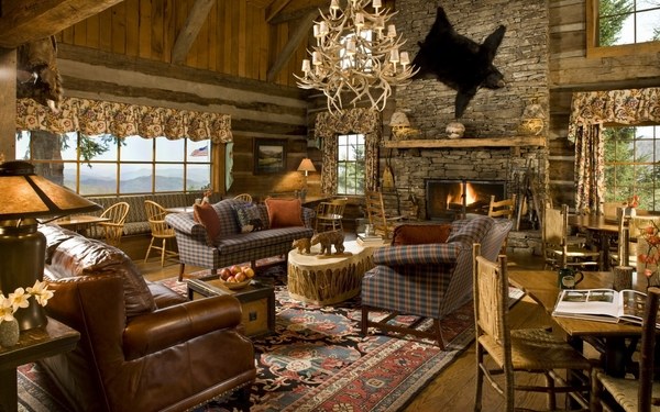 primitive country living room ideas