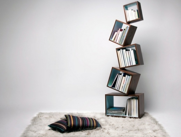 Unique Book Rack Ideas Amazing, Wooden Book Rack Ideas