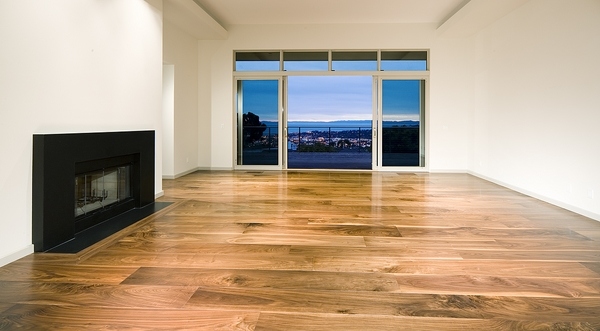 wide plank flooring ideas walnut wood floor living room design ideas