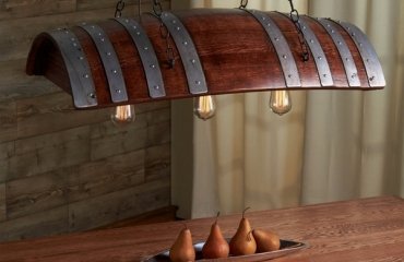 wine-barrel-furniture-ideas-dining-room-lighting-fixture-chandelier-rustic-decor-ideas