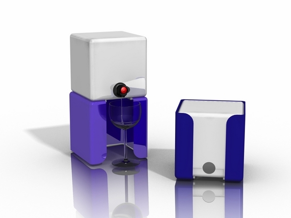 wine-dispenser-ideas-modern-cube-design-creative-kitchen-appliances