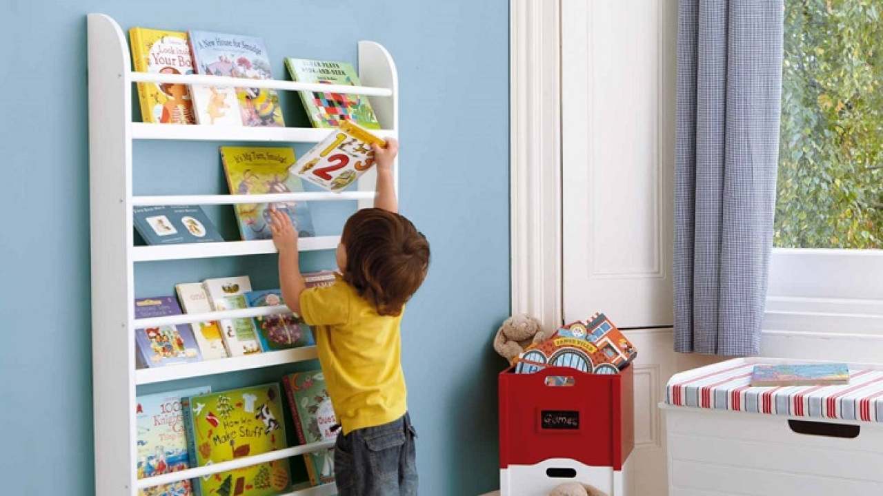 Forward Facing Bookshelf Ideas Cool Kids Room Furniture Design