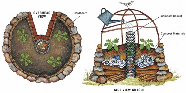 design ideas what is compost basket
