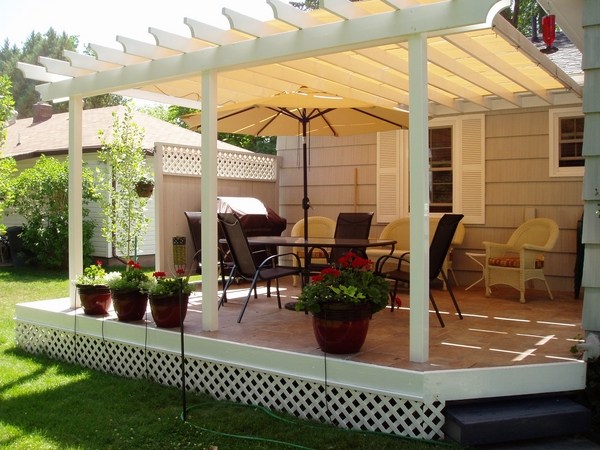 Pergola canopy and pergola covers - patio shade options ...