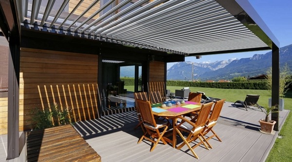 modern house patio design dining furniture