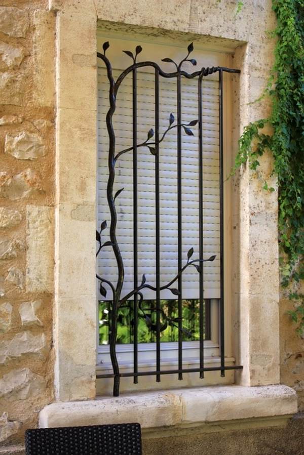 for windows security wrought iron