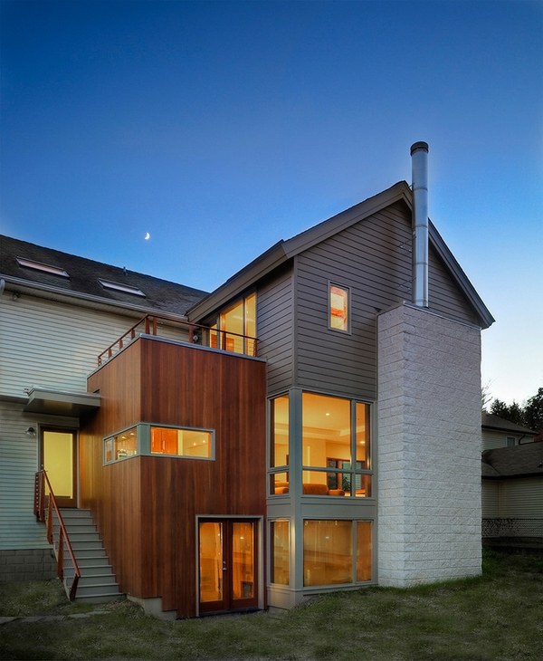 contemporary exterior  modern house