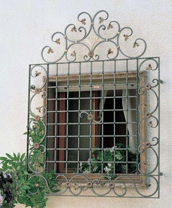 burglar for windows wrought iron security decorative