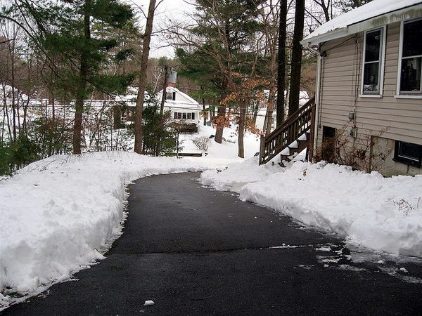 clean snow melting ideas