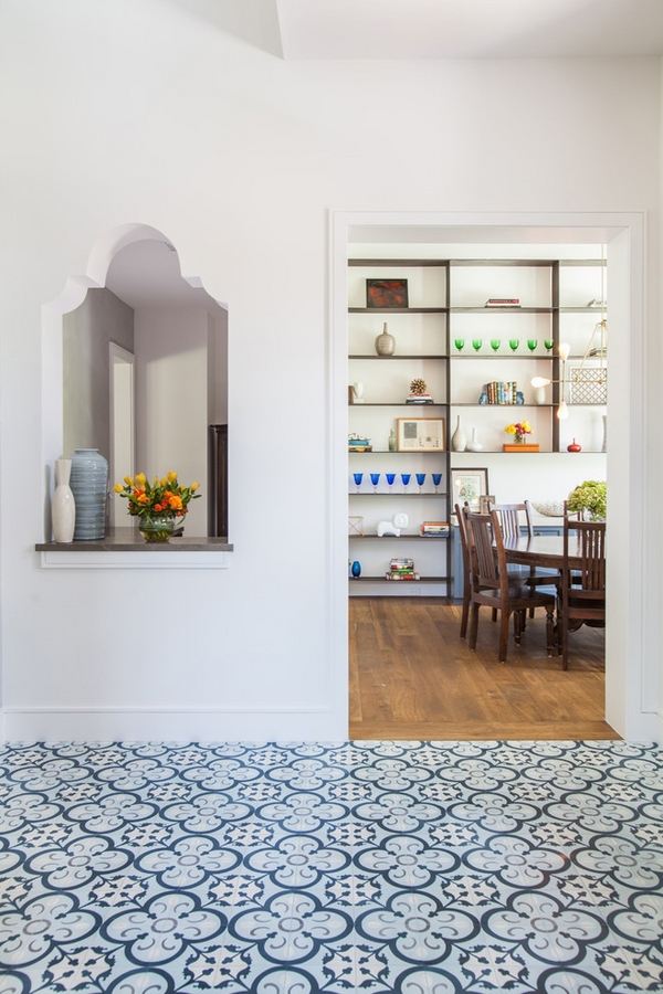house entry encaustic tile vs cement tile what is the difference home decor 
