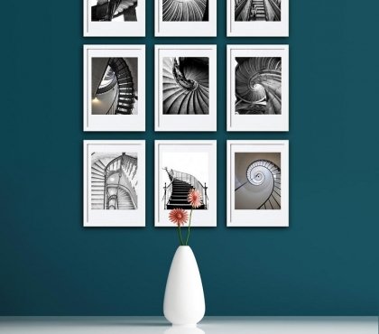 how-high-to-hang-pictures-on-wall-how-to-group-pictures-photo-wall-ideas