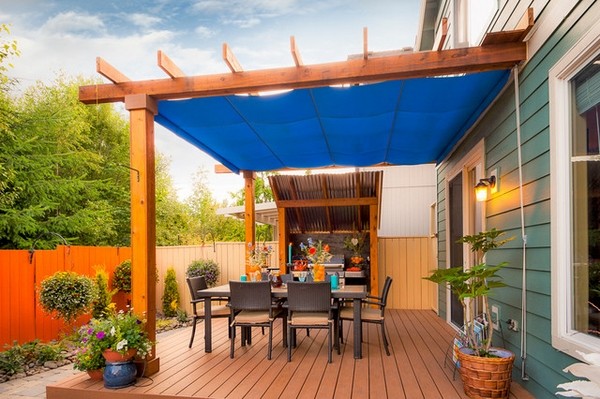 retractable patio cover canopy ideas patio deck shade 