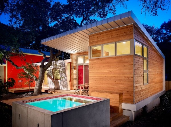 small pool ideas modern house landscape 