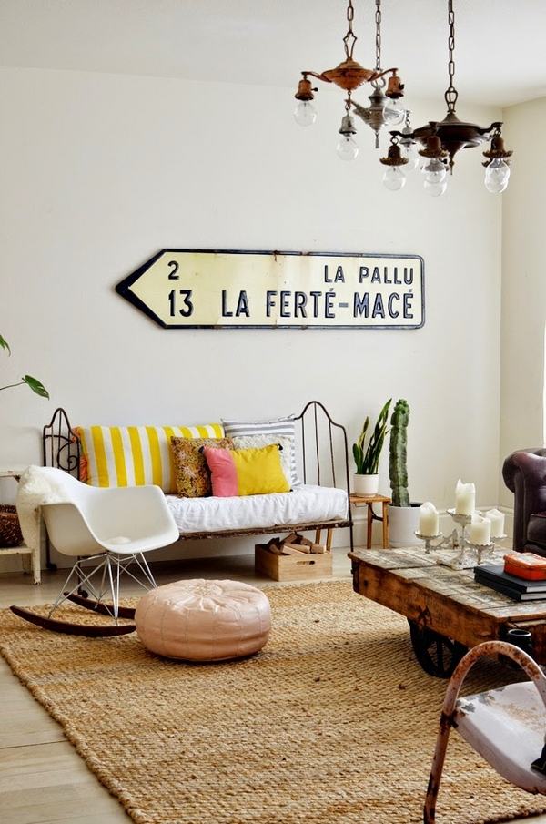 Vintage Signs How To Use Them As Decoration In Interior Design - Tin Signs Home Decor