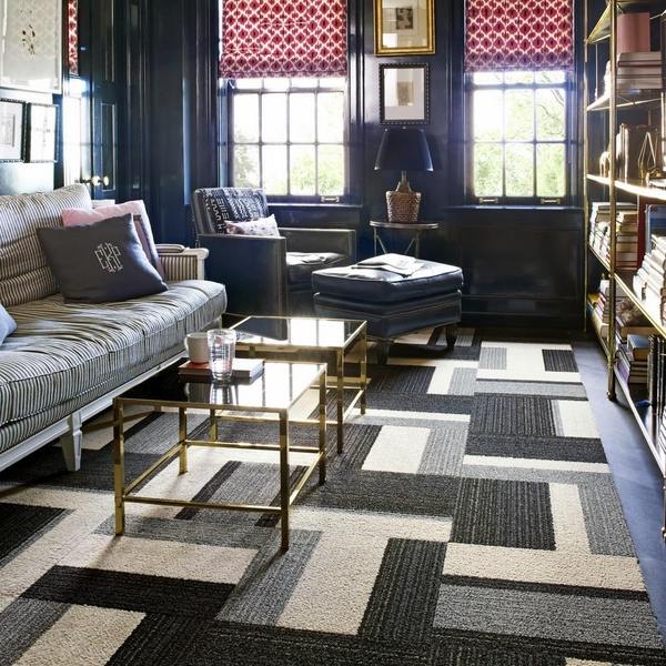 Affordable ideas carpet tiles pros cons living room