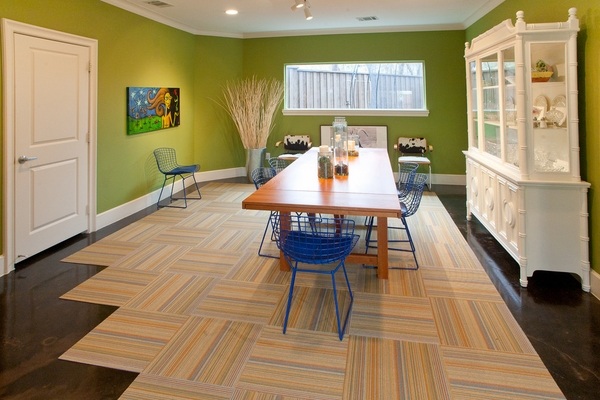 Affordable ideas dining room design ideas carpet tile