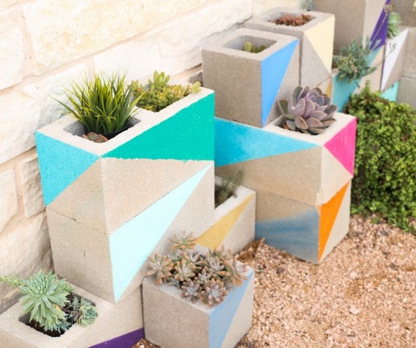 Cinder Block Garden Ideas Furniture Planters Walls And Decor
