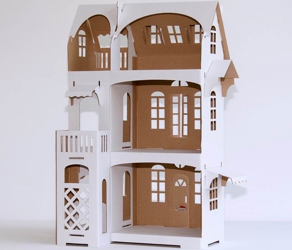 furniture  cardboard dollhouse ideas 