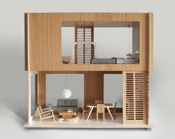furniture house modern dollhouse