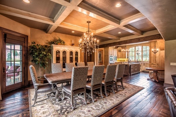 dining room furniture open floor plan