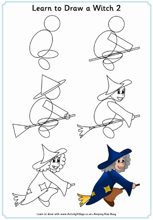 Halloween-drawing-ideas-how-to-draw-a-witch