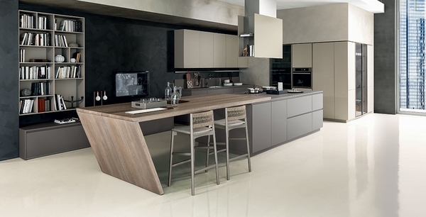 Matte Black Modern Kitchen - Contemporary - Kitchen - Other - by Cronos  Design