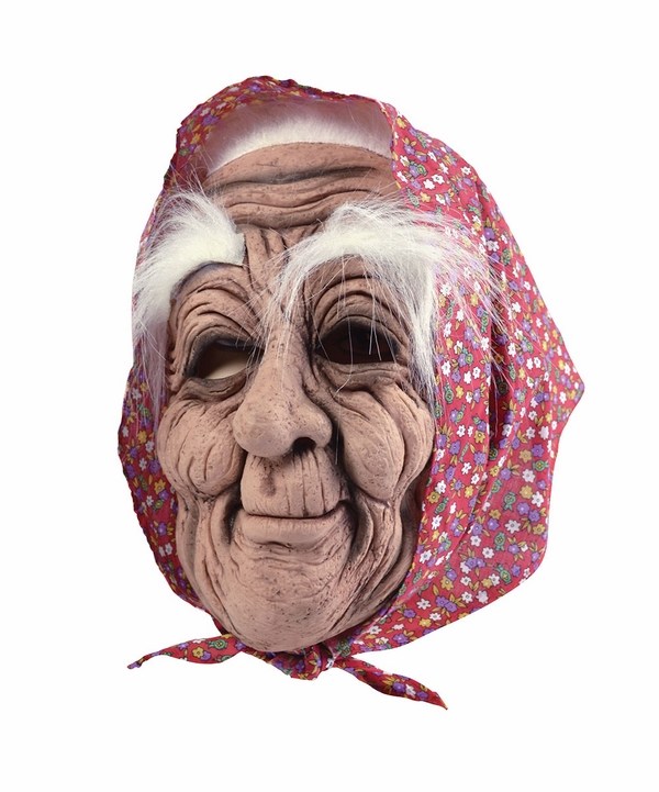Realistic-Halloween-masks-old-granny-latex-halloween-mask