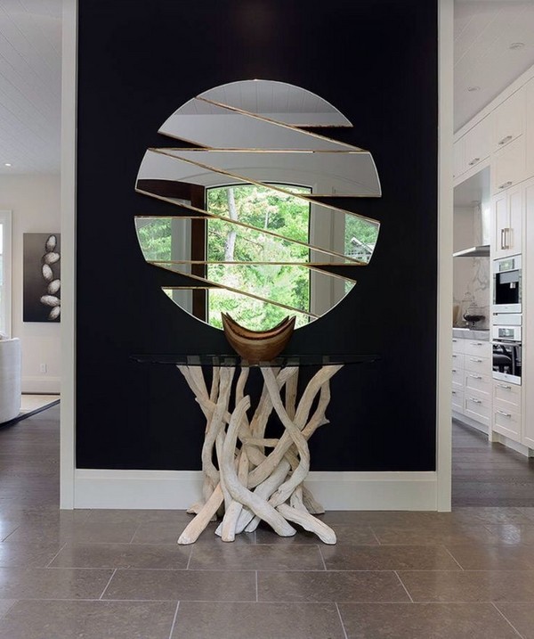 contemporary-wall-mirrors-house entry design ideas modern mirror 