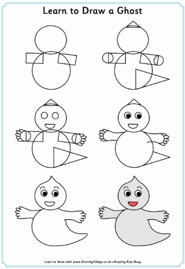 Download Halloween drawing ideas - cool Halloween crafts and activities