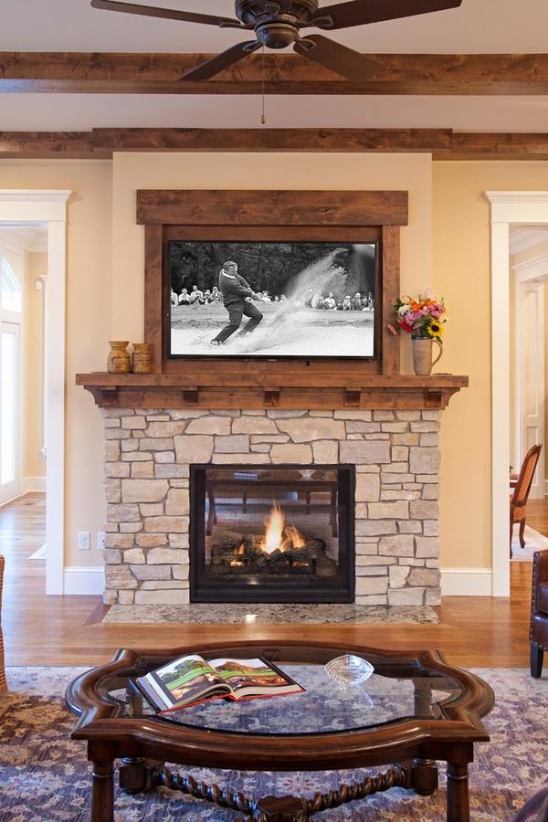 TV frame ideas - frame your TV and blend it in the home ...