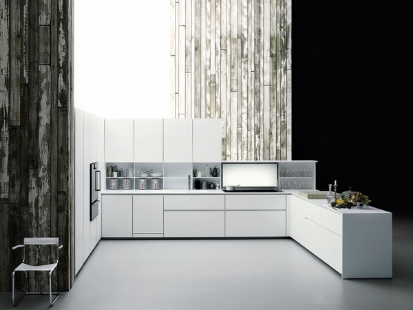 modern Italian cabinets Boffi xila white 