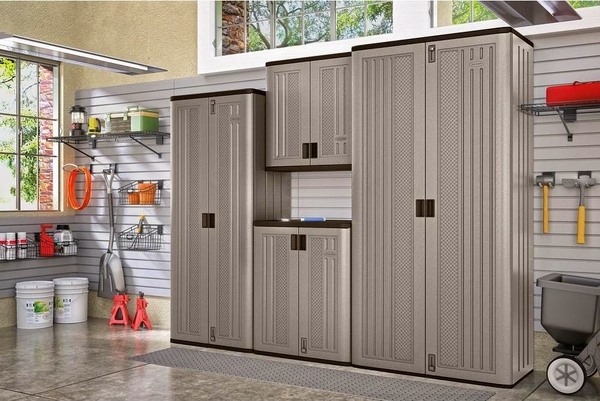 plastic garage cabinets garage organization ideas modern garage storage ideas
