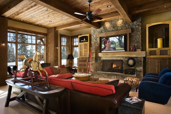 tv-frame-ideas-tv-above-fireplace-family-room-design-ideas