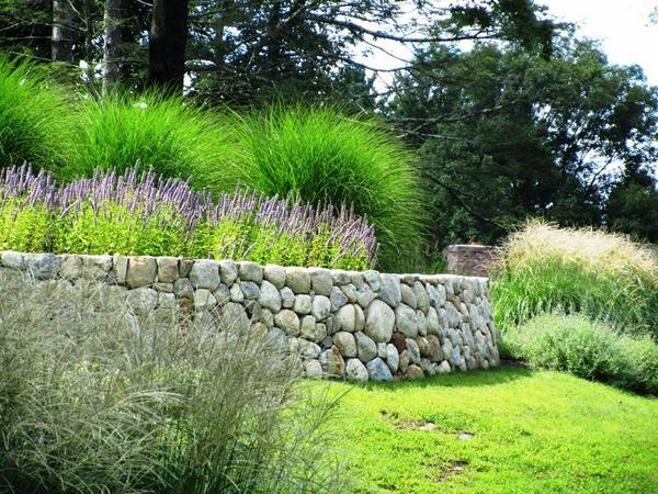 garden landscape ideas Boulder retaining design deas 