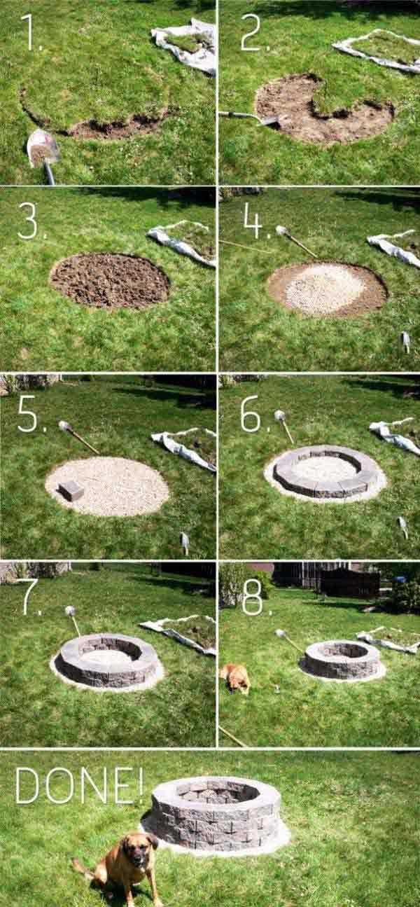 DIY-Fire-pits how to build a-cinder-block-firepit