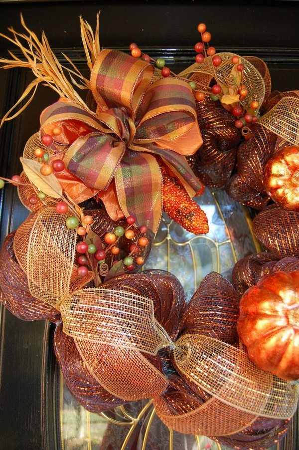 Fall DIY wreath home decor