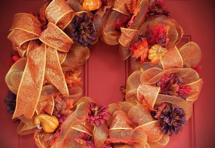Fall-deco-mesh-wreath-ideas-DIY-front-door-deco-mesh-wreath-craft-ideas