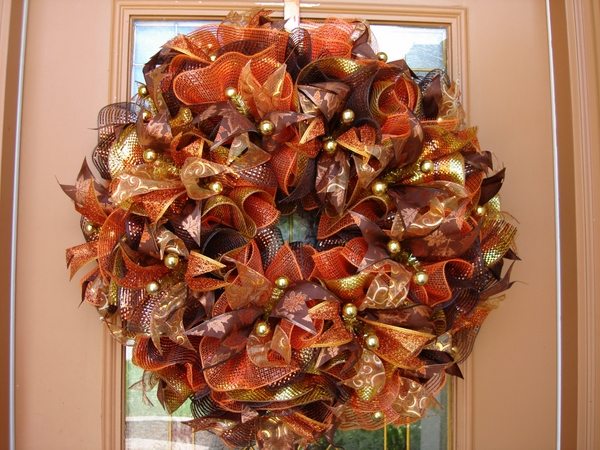 autumn DIY thanksgiving door wreaths decorating ideas