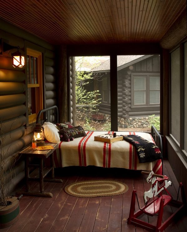  log bedroom ideas metal bed frame 