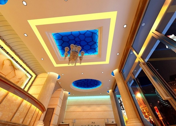 Sapphire ceiling design lighting design 