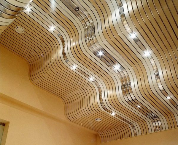 amazing ceiling design ideas wood metal recessed lighting