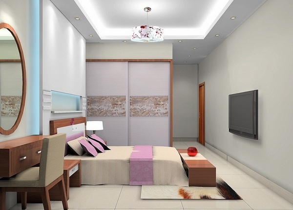 bedroom-ceiling-design-ideas-pop-ceiling-designs-pendant-lamp 
