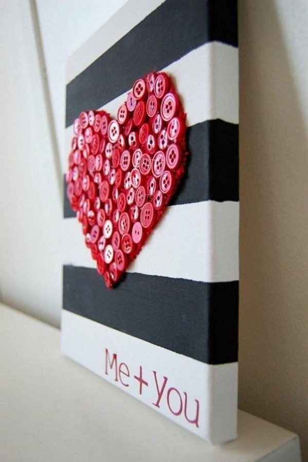 DIY valentine gifts heart ideas 