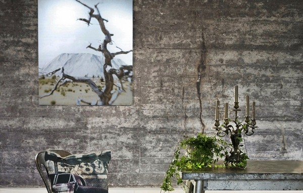 Concrete Walls How To Use Them In Contemporary Home Interiors - Concrete Wall Mural Ideas
